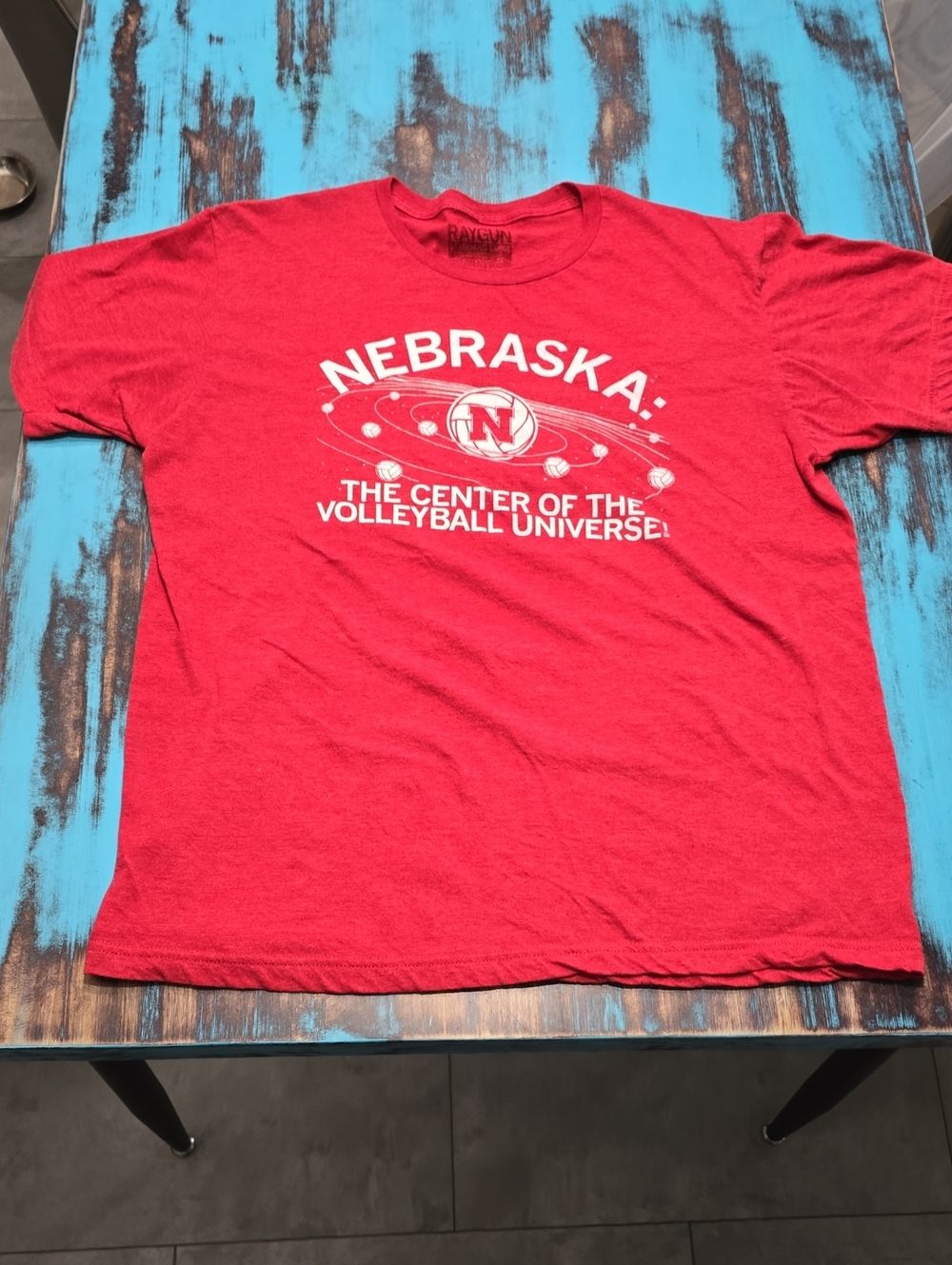 Nebraska Red Short-Sleeve Graphic Tee